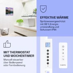 Wonderwall Air Art Smart Infrarotheizung See 60x60cm 350W -Warmekuche Pro Geschaft 10037818 de 0004 logo