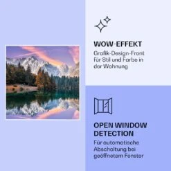 Wonderwall Air Art Smart Infrarotheizung See 60x60cm 350W -Warmekuche Pro Geschaft 10037818 de 0006 logo