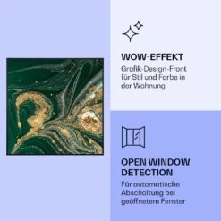 Wonderwall Air Art Smart Infrarotheizung Wirbel 60x60cm 350W -Warmekuche Pro Geschaft 10037821 de 0006 logo