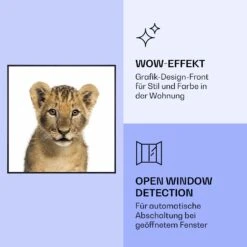 Wonderwall Air Art Smart Infrarotheizung Löwe 60x60cm 350W 13 Wonderwall Air Art Smart Infrarotheizung Löwe 60x60cm 350W -Warmekuche Pro Geschaft 10037833 de 0006 logo