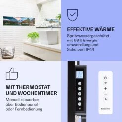 Wonderwall Air Art Smart Infrarotheizung See 120x30cm 350W -Warmekuche Pro Geschaft 10037839 de 0004 logo