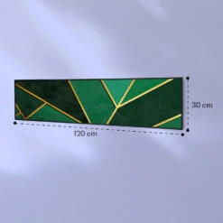 Wonderwall Air Art Smart Infrarotheizung Grüne Linie 120x30cm 350W -Warmekuche Pro Geschaft 10037845 yy 0007 logo