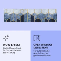 Wonderwall Air Art Smart Infrarotheizung Blaue Linie 120x30cm 350W -Warmekuche Pro Geschaft 10037847 de 0006 logo