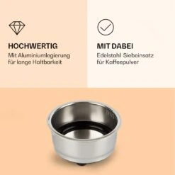 Passionata Espressomaker Siebträger Aluminiumlegierung Zubehör -Warmekuche Pro Geschaft 10037856 de 0003 logo