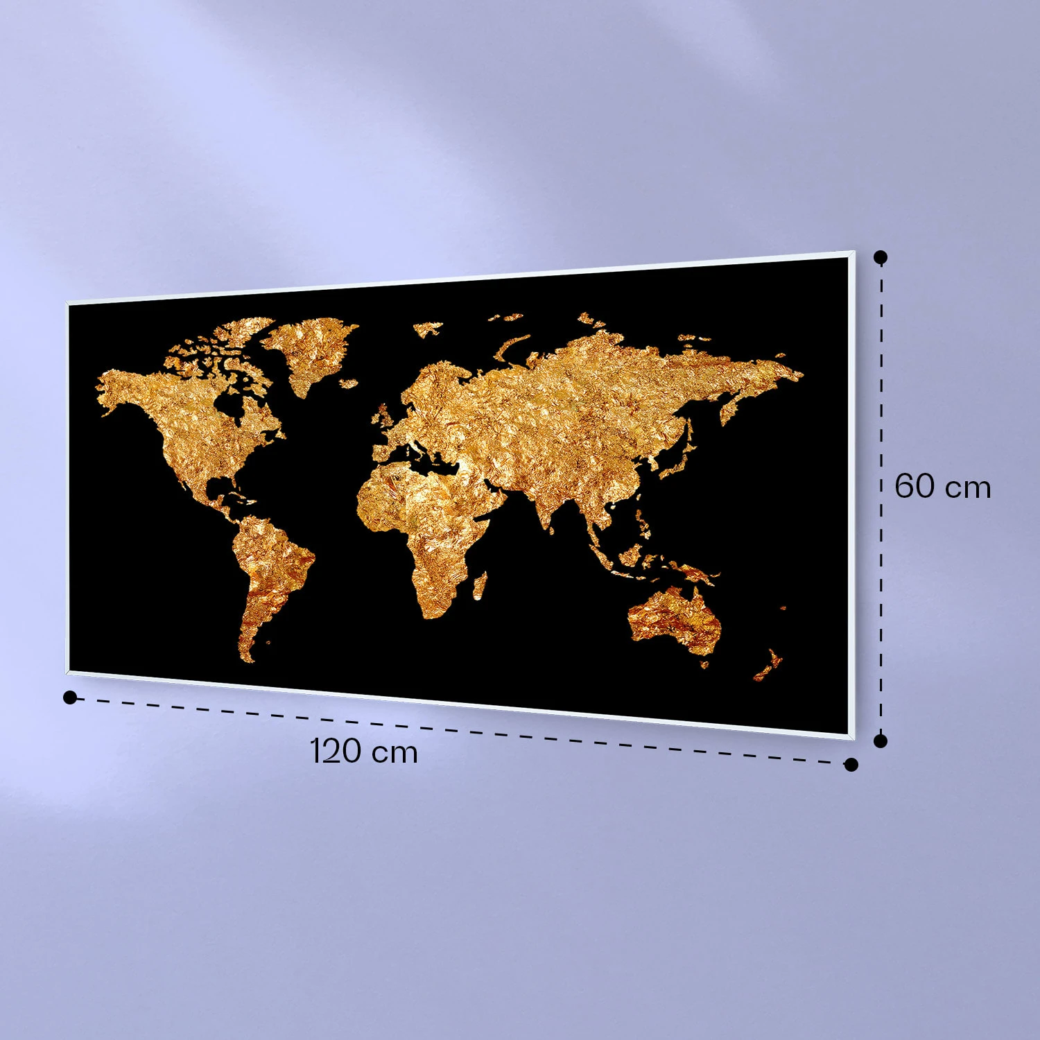 Wonderwall Air Art Smart Infrarotheizung Goldene Karte 120x60cm 700W 7 Wonderwall Air Art Smart Infrarotheizung Goldene Karte 120x60cm 700W – Bild 7