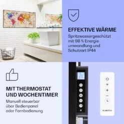 Wonderwall Air Art Smart Infrarotheizung Farbige Karte 120x60cm 700W -Warmekuche Pro Geschaft 10037881 de 0004 logo