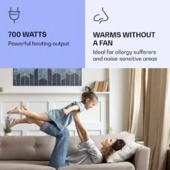 Wonderwall Air Art Smart Infrarotheizung Blaue Linie 120x60cm 700W -Warmekuche Pro Geschaft 10037909 uk 0005 logo