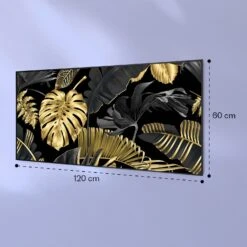 Wonderwall Air Art Smart Infrarotheizung Schwarzes Blatt 120x60cm 700W -Warmekuche Pro Geschaft 10037921 yy 0007 logo