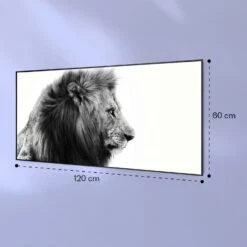 Wonderwall Air Art Smart Infrarotheizung Löwe 60x120cm 700W -Warmekuche Pro Geschaft 10037925 yy 0007 logo