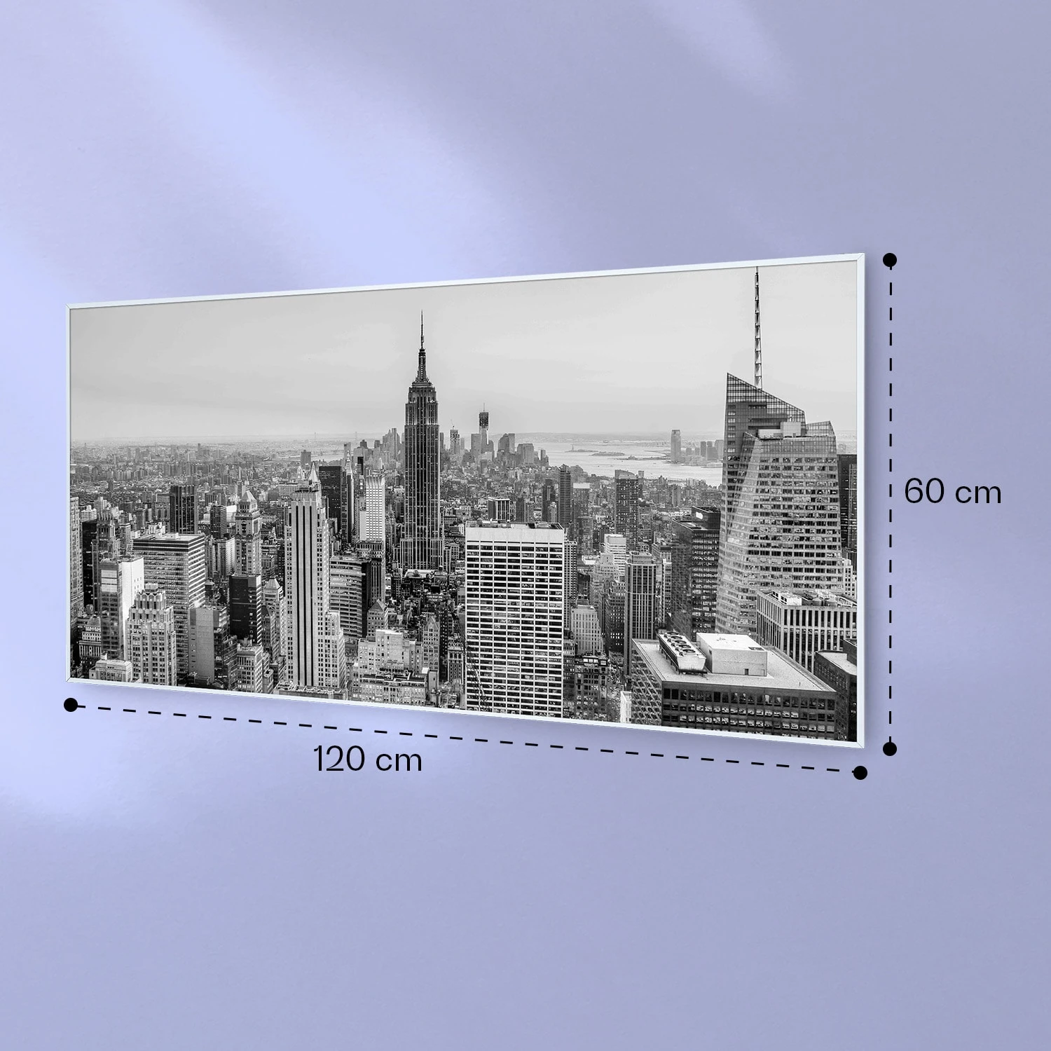 Wonderwall Air Art Smart Infrarotheizung New York City 120x60cm 700W 7 Wonderwall Air Art Smart Infrarotheizung New York City 120x60cm 700W – Bild 7