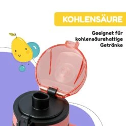 Schmatzfatz Trinkflasche Sportflasche 350 Ml 18 Cm Tritan -Warmekuche Pro Geschaft 10037959 de 0005 usp