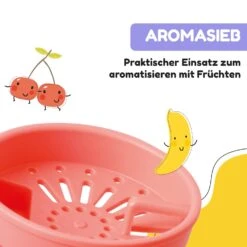 Schmatzfatz Trinkflasche Sportflasche 350 Ml 18 Cm Tritan -Warmekuche Pro Geschaft 10037959 de 0006 usp