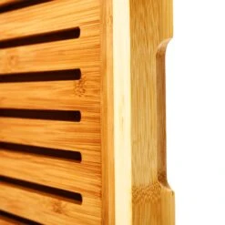 Brotschneidebrett Mit Krümelfach Bambus 38 X 3 X 25,5 Cm (BxHxT) Recycelbar -Warmekuche Pro Geschaft 10038056 yy 0006 logo