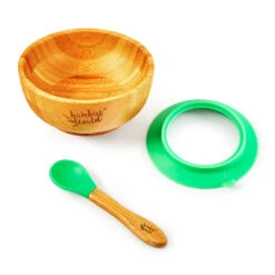 Kindergeschirr Mit Bambusschale Und Löffel 400 Ml Inkl. Saugnapf Ø: 13,7 Cm -Warmekuche Pro Geschaft 10038058 yy 0005 logo