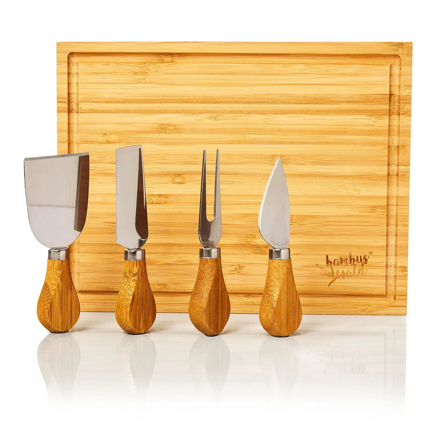 Käsebrett Mit Messerfach 25,2x3x19,5 Cm 4 Spezialmesser Pflegeleicht 3 Käsebrett Mit Messerfach 25,2x3x19,5 Cm 4 Spezialmesser Pflegeleicht – Bild 3