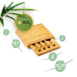 Käsebrett Mit Messerfach 25,2x3x19,5 Cm 4 Spezialmesser Pflegeleicht 13 Käsebrett Mit Messerfach 25,2x3x19,5 Cm 4 Spezialmesser Pflegeleicht -Warmekuche Pro Geschaft 10038079 yy 0007 logo