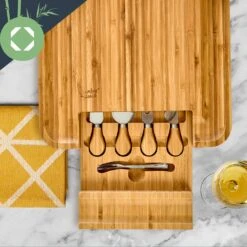 XXL-Käsebrett Schublade 34 X 4,5 X 34 Cm Käsebesteck Pflegeleicht -Warmekuche Pro Geschaft 10038083 yy 0004 logo