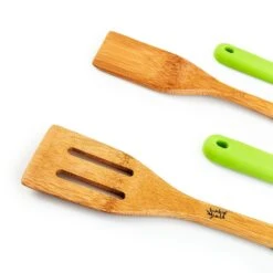 Küchenzubehör 5er-Set Pfannenwender Silikongriffe Nachhaltig Bambus -Warmekuche Pro Geschaft 10038113 yy 0006 logo