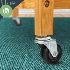 Servierwagen 3 Etagen 4 Rollen 60x74,5x33,5 Cm (BxHxT) Bambus 10 Servierwagen 3 Etagen 4 Rollen 60x74,5x33,5 Cm (BxHxT) Bambus -Warmekuche Pro Geschaft 10038127 yy 0005 logo