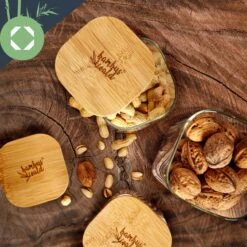 Eckiges Glas Mit Bambusdeckel Luftdicht Mit Silikonring 10x16x10 Cm 3x 1200 Ml 11 Eckiges Glas Mit Bambusdeckel Luftdicht Mit Silikonring 10x16x10 Cm 3x 1200 Ml -Warmekuche Pro Geschaft 10038257 yy 0005 logo