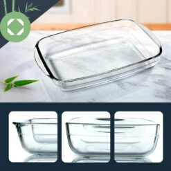 Ofenform 3600 Ml 390 X 65 X 240 Mm Hochwertiges Glas -Warmekuche Pro Geschaft 10038265 yy 0003 logo