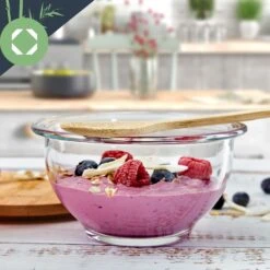 Glasschüssel 865 Ml Bambusdeckel Verschließbar BPA-frei Größe S 14 Glasschüssel 865 Ml Bambusdeckel Verschließbar BPA-frei Größe S -Warmekuche Pro Geschaft 10038272 yy 0007 logo