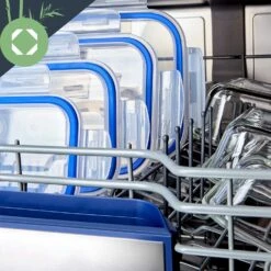 Rechteckige Glasbox 1520 Ml, 1040 Ml, 640 Ml, 370 Ml Mit Deckel 4er-Set -Warmekuche Pro Geschaft 10038296 yy 0006 logo