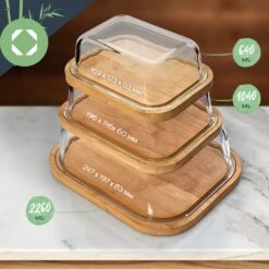 Glas-Käseglocke Bambusboden Luftdicht Geschmacksneutral Spülmaschinenfest 11 Glas-Käseglocke Bambusboden Luftdicht Geschmacksneutral Spülmaschinenfest -Warmekuche Pro Geschaft 10038309 yy 0006 logo