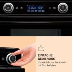 AeroVital Jumbo 3-in-1 Heißluftfritteuse Toaster Dörrautomat 1550 W 18 Liter -Warmekuche Pro Geschaft 10038339 de 0003 logo