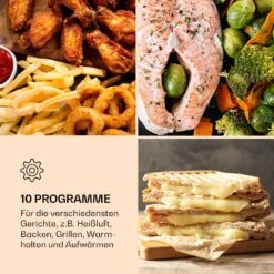 AeroVital Jumbo 3-in-1 Heißluftfritteuse Toaster Dörrautomat 1550 W 18 Liter -Warmekuche Pro Geschaft 10038339 de 0005 logo