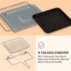 AeroVital Jumbo 3-in-1 Heißluftfritteuse Toaster Dörrautomat 1550 W 18 Liter -Warmekuche Pro Geschaft 10038339 de 0007 logo