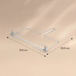 AeroVital Jumbo Heißluftfritteuse Rotisseriespieß & Drehspießheber Edelstahl -Warmekuche Pro Geschaft 10038340 yy 0004 dimensions