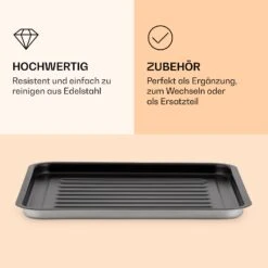 AeroVital Jumbo Heißluftfritteuse Backblech Edelstahl 6 AeroVital Jumbo Heißluftfritteuse Backblech Edelstahl -Warmekuche Pro Geschaft 10038342 de 0003 logo