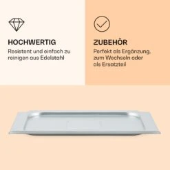 AeroVital Jumbo Heißluftfritteuse Abtropfblech Edelstahl -Warmekuche Pro Geschaft 10038344 de 0003 logo