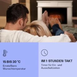 Kamini FXL 2G Elektrischer Kamin Kamineinsatz 1800 W LED-3D-Flammenillusion -Warmekuche Pro Geschaft 10038366 de 0004 logo