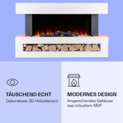 Studio Light & Fire 3 Smart Kamin 1000/2000W MDF WiFi-Steuerung 12 Studio Light & Fire 3 Smart Kamin 1000/2000W MDF WiFi-Steuerung -Warmekuche Pro Geschaft 10038383 de 0005 logo