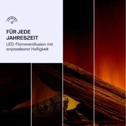 Studio Light & Fire 3 Smart Kamin 1000/2000W MDF WiFi-Steuerung 13 Studio Light & Fire 3 Smart Kamin 1000/2000W MDF WiFi-Steuerung -Warmekuche Pro Geschaft 10038383 de 0006 logo