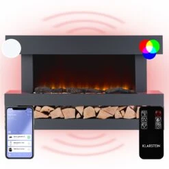 Studio Light & Fire 3 Smart Kamin 1000/2000W MDF WiFi-Steuerung