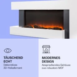 Studio Light & Fire 2 Smart Kamin 1000/2000W MDF WiFi-Steuerung -Warmekuche Pro Geschaft 10038387 de 0005 logo