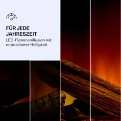 Studio Light & Fire 2 Smart Kamin 1000/2000W MDF WiFi-Steuerung -Warmekuche Pro Geschaft 10038387 de 0006 logo