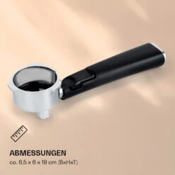 Pausa Espressomaker Siebträger Aluminiumlegierung Zubehör -Warmekuche Pro Geschaft 10038395 de 0004 logo