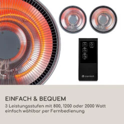 Heatbell Wall Smart Infrarotheizstrahler IPX4 800/1200/2000W Outdoor -Warmekuche Pro Geschaft 10038414 de 0006 logo