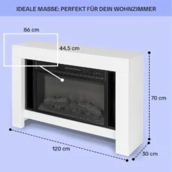 Studio Loft 2 Elektrokamin 1900 W LED-Technik Fernbedienung -Warmekuche Pro Geschaft 10038617 de 0005 usp