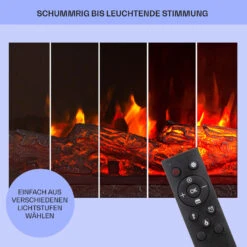 Studio Loft 2 Elektrokamin 1900 W LED-Technik Fernbedienung -Warmekuche Pro Geschaft 10038617 de 0007 usp