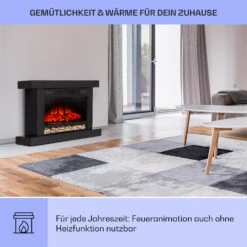 Vulsini Hideaway Elektrokamin 1900 W LED-Technik Fernbedienung -Warmekuche Pro Geschaft 10038619 de 0004 usp