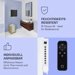 Mojave 500 Smart 2-in-1 Heizgerät Infrarot Konvektor 60x60cm 500W RGB-Licht -Warmekuche Pro Geschaft 10039810 de 0006 logo