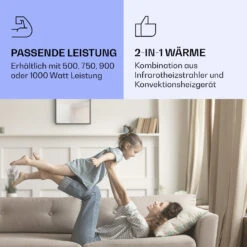 La Palma 750 Smart 2-in-1 Heizgerät Infrarot Konvektor 85x60cm 750W Spiegelfront 11 La Palma 750 Smart 2-in-1 Heizgerät Infrarot Konvektor 85x60cm 750W Spiegelfront -Warmekuche Pro Geschaft 10039831 de 0004 logo