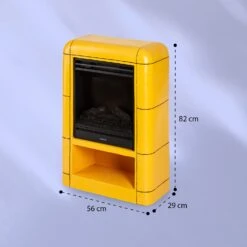 Dukono Elektrokamin 1800 W LED-Flammen Heizlüfter Timer Holzfach -Warmekuche Pro Geschaft 10039853 yy 0007 logo