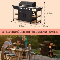 Jersey Outdoor Kitchen Gasgrill 20,7 KW 5+1 Brenner Mobil Regenschutz 13 Jersey Outdoor Kitchen Gasgrill 20,7 KW 5+1 Brenner Mobil Regenschutz -Warmekuche Pro Geschaft 10039855 de 0006 usp