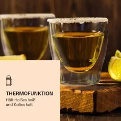 DUOS Doppelwandiges Glas 80 Ml Trinkglas Espresso Borosilikatglas 10 DUOS Doppelwandiges Glas 80 Ml Trinkglas Espresso Borosilikatglas -Warmekuche Pro Geschaft 10039886 de 0004 logo